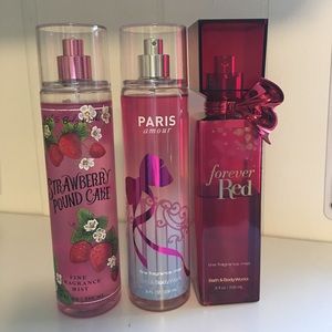 Bath & Body Works Fragrance Mist Bundle